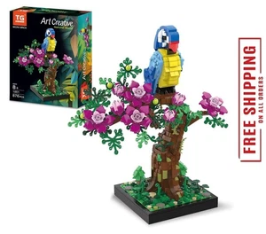 Icons Orchid Artificial Plant, Building Set with Flowers, Home Décor Gift f - Picture 1 of 7