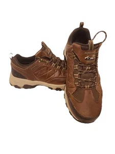 Sketchers Selmen 66282 Scarpe da Escursionismo Impermeabili Uomo 12 Marrone Trail Walking - Foto 1 di 6