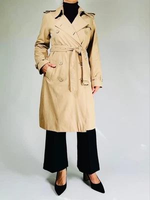 Gabardina Norma Kamali Mujer Beige M Foto 1 de 4