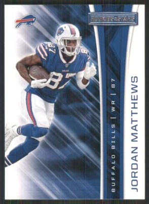 2017 Rookies & Stars #161 Jordan Matthews Buffalo Bills 47629 - Image 1 of 2