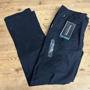 Craghoppers Kiwi Pro Pants Black Stretch Smartdry Camping Pant Womens M/8 Leg 31 - Picture 1 of 12