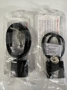 Ruger Black Cable Gun Lock W/ Instructions & 2 Keys NEW Two Together. Two Total - Picture 1 of 4