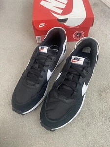 Nike Waffle Debut Black Mens Trainers Shoes Size 11 EU 46 New Bnib - Picture 1 of 16