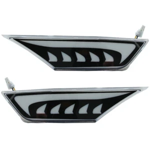 2X LED Side Marker Light Dynamic Turn Signal DRL For Honda Civic 10th 2016-2021 - Picture 1 of 10