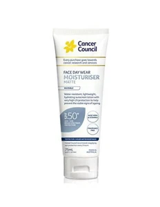 Cancer Council Invisible Fdw Moisturiser 75ml x 6 - Picture 1 of 1