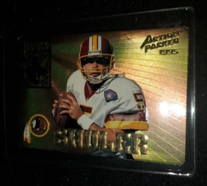 HEATH SHULER: 1995 Carta calcio ricca di azione #AF6 - Inserto Washington Redskins - Foto 1 di 3