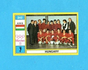 MUNCHEN/MONACO '72-PANINI-Figurina n.242-UNGHERIA-TEAM FEM-BASKET-Recuperata - Foto 1 di 3