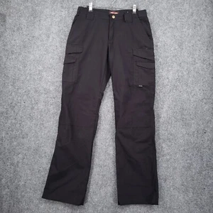 Tru Spec Pants Womens 6 Black Cargo Tactical Ripstop Utility Pocket Workwear - Picture 1 of 16