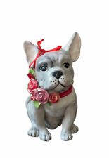 Blue Sky Clayworks French Bulldog Dogs Valentine  Figurine NEW