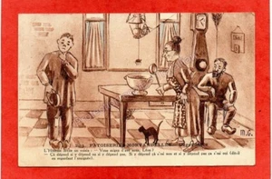 cpa humoristique - Patoiserie Morvandelles - Dépendance - Picture 1 of 2