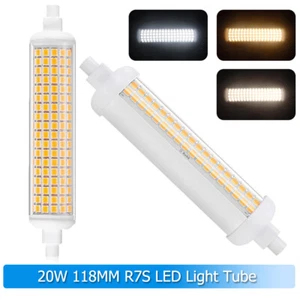 R7s Led Bulb 118mm Light 20w Lights 220v Bulbs Ceiling Lighting 4500k Cool White - Picture 1 of 10