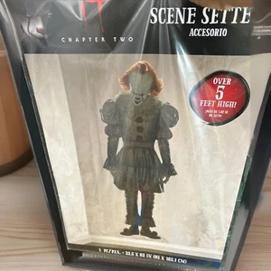 It Chapter 2 Movie PENNYWISE Scene Setter Halloween Wall Decorations Backdrop - Picture 1 of 5