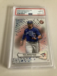 Whit Merrifield 2023 Topps Pristine Graded Card Pink Refractor #'d 15/15 PSA 10 - Bild 1 von 14