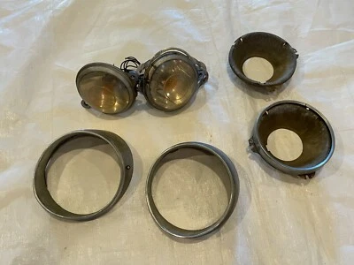 Buick 1973 1974 montaje de luces de estacionamiento carcasas cucharones, arnés de cables Century GS Foto 1 de 4