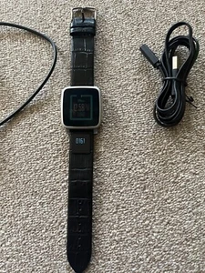 Pebble Time Steel Smart Uhr ink. „strapSWAP“ Sehr Schwer zu Finden Smart Strap - Bild 1 von 8