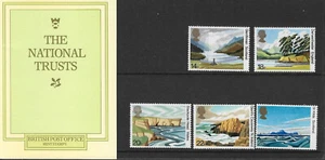 1981 THE NATIONAL TRUSTS PRESENTATION PACK No 127. - MNH - Picture 1 of 1