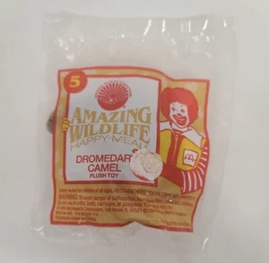 Amazing Wildlife 5 Dromedary Camel Plush McDonald's Happy Meal Toy Vtg 90s 1994 - Picture 1 of 5