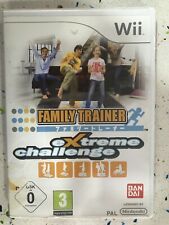 Family Trainer Extreme Challenge Jeu De Nintendo Wii Pal Espagnol