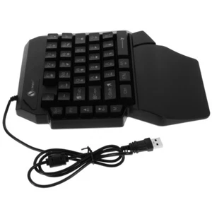 Half Keyboard Gaming Gaming Keypad Gaming Keyboards Backlight Keyboard - Picture 1 of 12
