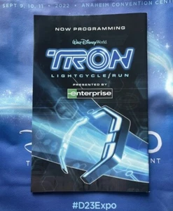 Tron 40th Anniversary D23Comic + D23 2022 100th Anniversary Tote + Lanyard  - Picture 1 of 4