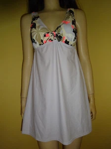 Badekleid Badeanzug Badeanzugkleid bpc selection bonprix 40 weiß NEU! - Bild 1 von 13