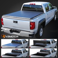 For 2005 2015 Toyota Tacoma Double Cab 5ft Short Bed Tri Fold Soft Tonneau Cover Ebay