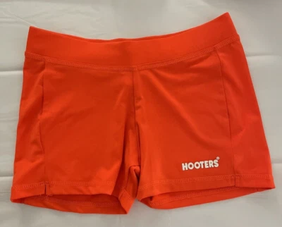 Pantalones Cortos Uniforme Naranja Auténtico HOOTERS Niña Talla U = Pequeño Nuevos sin Etiquetas Foto 1 de 4