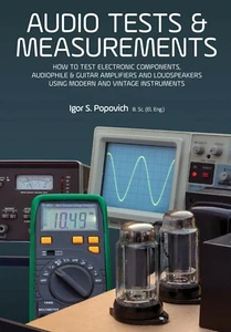 Audio Tests & Measurements for tube amp loudspeaker multimeter CRO transformer - Foto 1 di 2