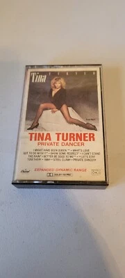Tina Turner Private Dancer 1984 Cassette Tape Tested  - Image 1 of 4