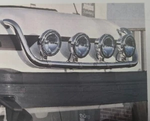 Edelstahl LKW Dachlampenbügel Durchmes. 60mm* 1.5 passend für F-Max -Ohne Leds's - Bild 1 von 1