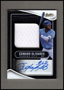 2022 Absolute Tools of the Trade Jumbo Swatch Edward Olivares Auto Jersey /199 - Picture 1 of 2