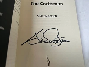 SHARON ( SJ ) BOLTON - The Craftsman SIGNED 1/1 Hb - 2018 - CRAFTSMAN book 2 - Picture 1 of 2