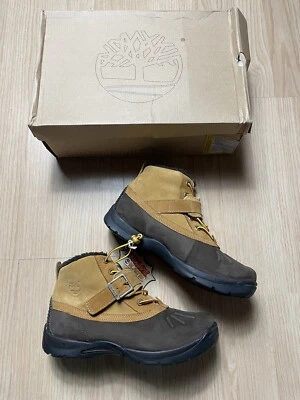 Timberland Niños Trigo Nubuck Mallard Impermeable Hebilla Botas Talla 7 NUEVO Foto 1 de 4