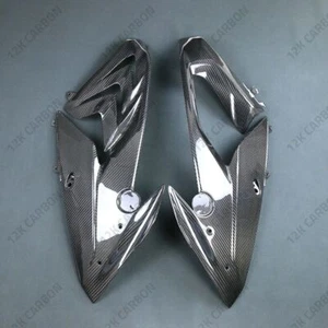 BMW S1000RR 2015 2016 2017 2018 100% Dry Carbon Fiber Upper Side Panel Fairings - Picture 1 of 5