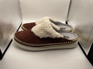 Cole Haan Womens Shoe Size 10B Suede Mule Clogs Fur-Lined NEW! - Picture 1 of 10