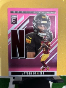 2025 Panini Donruss Elite - Spellbound Jayden Daniels #10 Pink - Picture 1 of 4