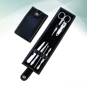 6 PZ/Set Utensili per Cuticole da Viaggio Manicure per Tagliaunghie Tagliaunghie - Foto 1 di 11