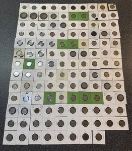 127 Piece USA Buffalo Nickel 5 Cent Coin Collection 1913-1938 #29 - Picture 1 of 8