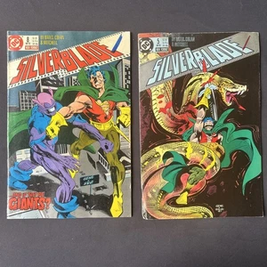 Silverblade Issues #5 & #8 DC Comics January 1988) - Picture 1 of 3