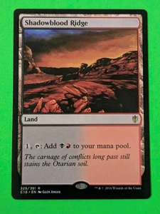 Shadowblood Ridge C16 - Magic The Gathering MTG Collectible Card game RARE - Picture 1 of 2