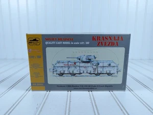 Stock Militar HO Modelo Profesional Draisine Soviético Krasnaja Zvezda Nuevo en Caja - Imagen 1 de 5