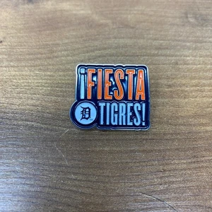 ¡Fiesta Tigres! Detroit Tigers Baseball Cap 2025 Lapel Hat Pin NEW RARE - Picture 1 of 5