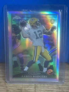 2009 Topps Chrome - Aaron Rodgers #TC75 Refractor - Picture 1 of 2