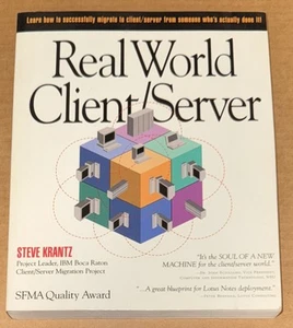 Real World Client-Server By Steve Krantz (1995, PAPERBACK, VERY GOOD) - Foto 1 di 1