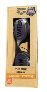 Arena Schwimmbrille The One Mirror Herren & Damen Universal Fit Schwarz Sommer - Bild 1 von 5