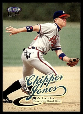 Fleer Ultra #156 1999 Chipper Jones Atlanta Braves Foto 1 de 2