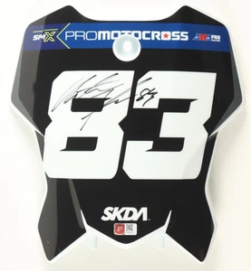 Austin Forkner Firmato Gara Emesso Motocross #83 Targa Bici (PA - Foto 1 di 2