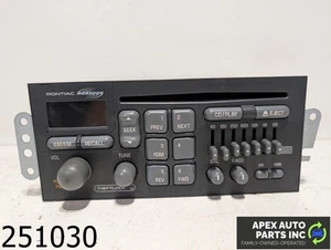 OEM 2000 Pontiac Firebird 3.8L AM FM Radio CD Player Receiver Stereo Head Unit - Bild 1 von 9