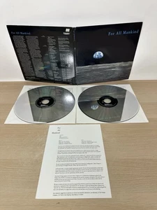For All Mankind 1989 CAV Apollo Space Program Science Documentary Laser Disc - Picture 1 of 13