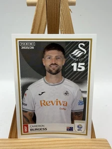 PANINI EFL 2025 - 26  STICKER Cameron Burgess Swansea City #407 - Picture 1 of 4